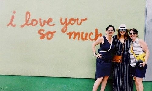 i love you so much mural