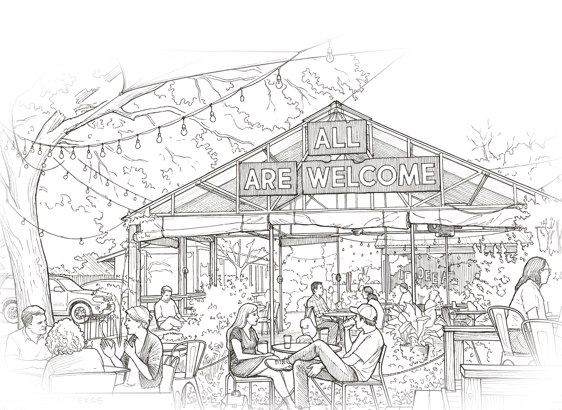 Radio Coffee, Menchaca Rd